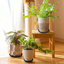 TendenciaJuego De 6 Bandejas Para Macetas Con Borde, P/ Maceta 30cm NegroCalidad premium - 1 - Ver 9