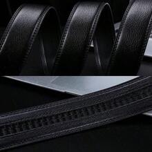 POYYAS Multicolored Mens Spiky Ratchet Genuine Leather Belt - Fashion Daily Decoration Jeans Belt With Fully Automatic Letter Buckle - Unique Design With Smooth Sliding Buckle Versatile For Formal And Casual Wear Jeans Belts - Style Type1 - 查看 6