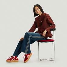 Adidas GAZELLE BOLD W Collaboration Model "T-Toe Sneaker" New Year Classic Thick Sole Sports Skateboard Shoes - Red - View 7