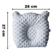 TendenciaAlmohada Para Bebe Cojín Que Previene Cabeza Plana, 2 VistasCalidad premium - Gris medio - Ver 2