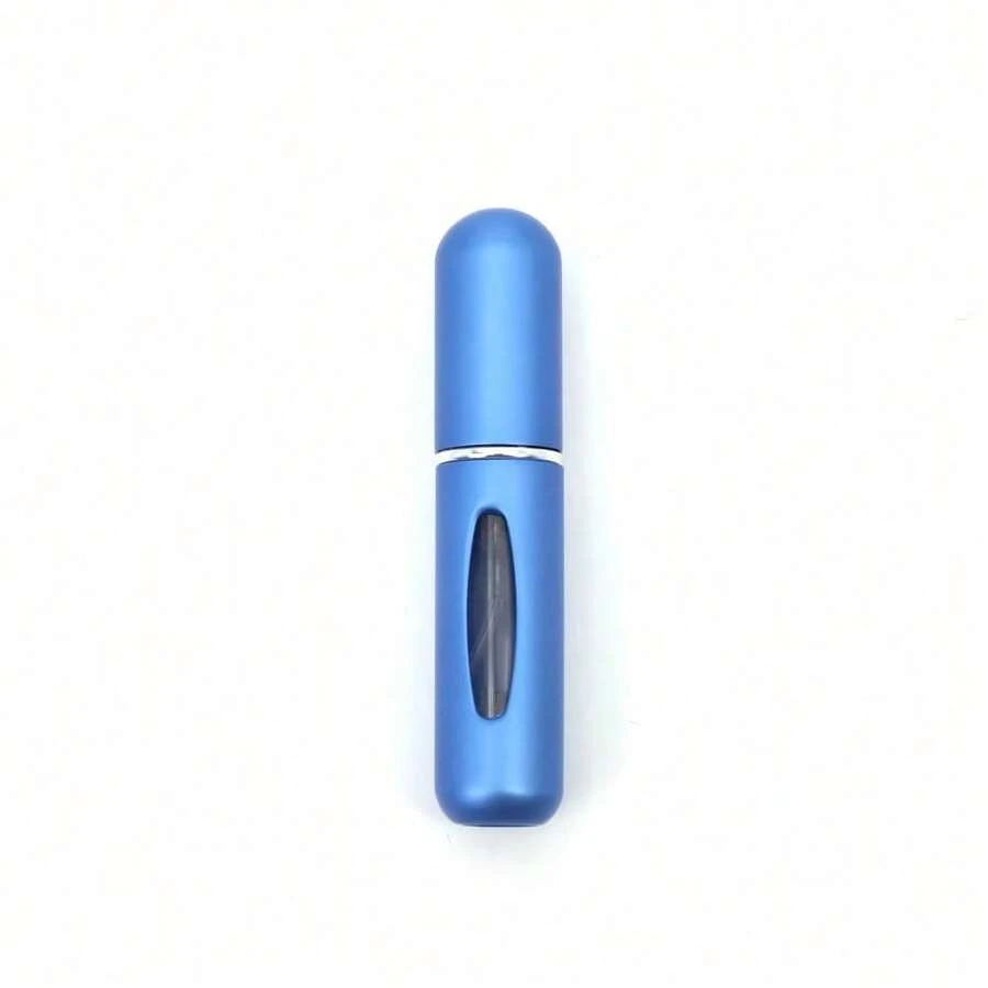 5ml Perfume Atomizer Portable Liquid Container For Cosmetics Traveling Mini Aluminum Spray Alcochol Empty Refillable Bottle - 5ml Màu xanh mờ - Xem 1