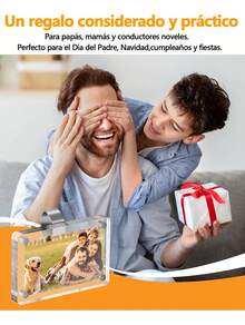 Tendencia4 Pcs Álbum De Fotos Magnético Álbum De Fotos Para Coche 4 Piezas 4 Piezas: Álbum De Fotos Para La Rejilla De Ventilación Del Aire Acondicionado Del Coche, Álbum De Fotos Para El ParasolCalidad premium - 1 - Ver 11