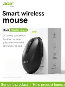 Acer OMR282 Wireless Silent Mouse, 2.4G Connection, Office & Business Portable, Lightweight Ergonomic Design, Long Battery Life, High DPI, Cute Mini Design