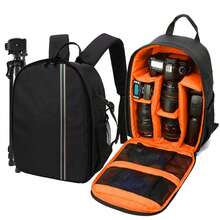 轻便单反相机包，户外紧凑型双肩带数码相机背包 - 彩色 - 查看 6