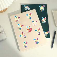 50pcs Cute Cartoon Graffiti Sticker Set, Suitable For Phone Cases, Skateboards - Multicolor - View 6