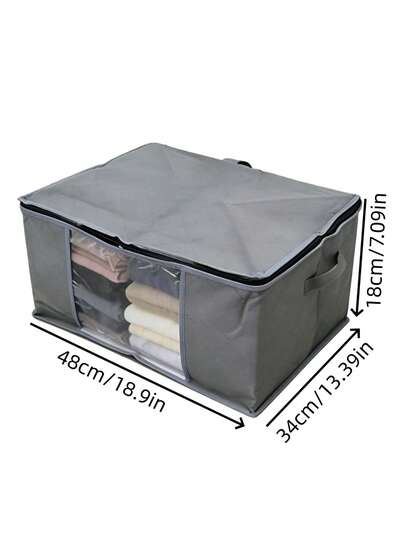 Túi đựng quần áo gấp gọn, hộp đựng chăn ga gối đệm, hộp đựng quần áo và đồ dùng giường ngủ có nắp và tay cầm, hộp đựng đồ dưới gầm giường.