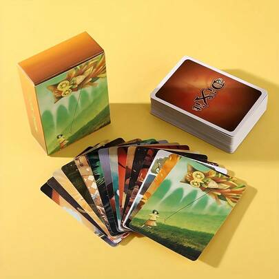 84 pezzi/Scatola Carte da gioco a tema aquilone - Set di carte da gioco di storie: Odissea, Origine, Armonia Sogno, Memoria, Rivelazione, Espansione Carte da gioco
