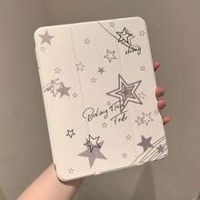 Suitable For IPad 10th Gen Case, IPad Cover With Pen Slot, High Transparency Acrylic Back Panel, Smart Sleep Wake, Tri-Fold Stand, Full Coverage Protection, IPad A16 Case, Compatible With IPad 9th Gen 10.2" And IPad 8th Gen 10.2", Compatible With IPad Air 11 Tablet Cover, Suitable For IPad Air 11 (M3), IPad Air 11 (M2), IPad Pro 11" - Clear - View 4