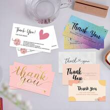 Six Different Designs, Each With 200 Cards Available, Are Perfect For Online Retailers, Business Supplies Stores, And Local Shops – Exclusive Thank-You Cards For Businesses. - 200 hình ảnh laser màu - Xem 4