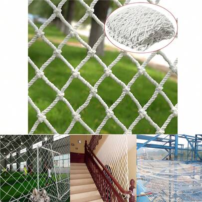 TendenciaRed Malla  Anticaida Protector Balcón Niños 3*3m BlancoCalidad premium