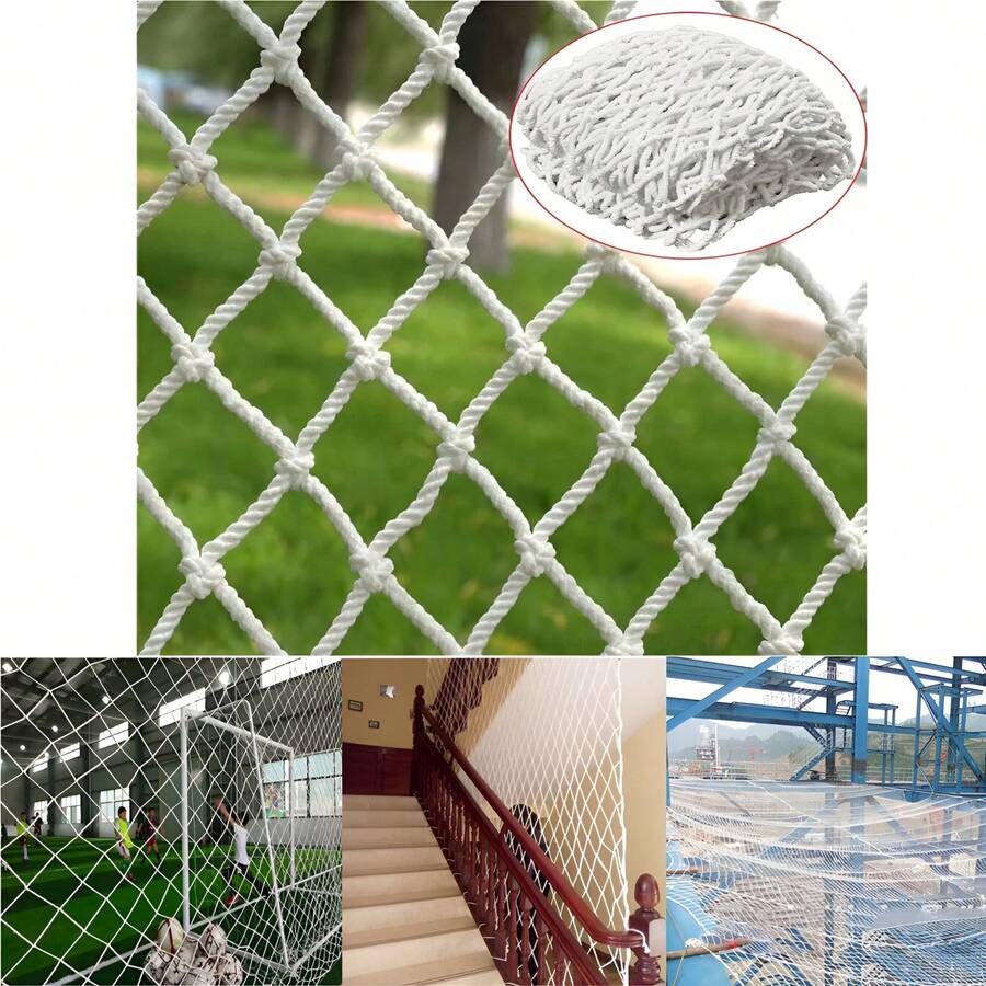 TendenciaRed Malla  Anticaida Protector Balcón Niños 3*3m BlancoCalidad premium - 1 - Ver 1