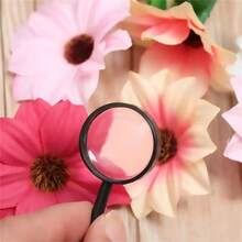 5/15 Inch Plastic Mini Magnifier - Portable Pocket-Sized Educational Item, Suitable For Office, Study, School, Reading Newspapers/Magazines, Outdoor Nature Observation, Mini Magnifier, Learning Aid Tool, Compact Design, Plastic - Multicolor - View 4