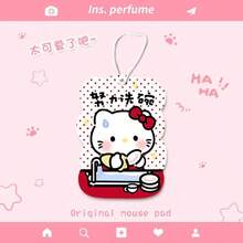 Sanrio 1块Hello Kitty洗碗布，可爱卡通设计，超强吸水，不粘油，多功能厨房清洁布 - 彩色 - 查看 6