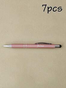 Custom Gel Pens With Name, Personalized Teacher Pens, Customized Ballpoint Pen, Customizable Gifts, Valentine's Day Gifts, Anniversary, Graduation Gifts, Birthday Gifts, Writing Pen, Office Supplies, Daily, Student, School, Friend, Men, Women, Home - Style C - View 20