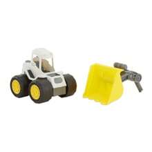 Little Tikes Dirt Diggers 2-in-1 Excavadora - Divertida Diseño Realístico - para Interiores y Exteriores - Horas de Juego Activo - para Niños a Partir de 2 Años - con Brazo Frontal - como en la foto - Ver 3