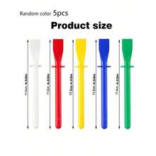 1/3/5/13pcs Glue Applicator, Polypropylene Glue Spreader, Handmade DIY Art Leather Craft Tool Scraper - Multicolor - View 10