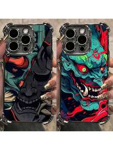 Coated Phone Case Compatible With Ghost-Faced Samurai Oppo A3x A98 A79 A78 A58 A38 A18 A97 A57 A76 A36 A96 A17 A55 A74 A54 A16 A5 Pro 4G 5G, Case Compatible With 17 Pro Max Case, 17 Pro Case, 17 Case, 16 Pro Max Case - DDB-292X106A8 - Xem 3
