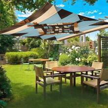 1 pieza Tela de sombrilla digital 2D con estampado, disponible en 5 estilos diferentes, con características como diseño de estampado impreso, a prueba de viento, desmontable, ligero, semioscurecedor, antipolvo - Multicolor - Ver 11