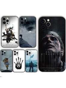 Funda de teléfono de la serie "Death Stranding" compatible con iPhone 15, 13, 14, 12, Mini, 11, XR, X, XS Pro Max, 8, 7 Plus, así como con los modelos Galaxy S17 Pro, S17 Pro Max y S17 - Z2 - Ver 1