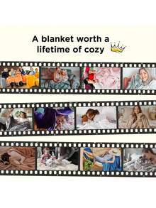 1pc Flannel Blanket - Deep Blue With Stars Pattern,Full Size Blanket,Blanket Winte - All-Season, Suitable Bed, Sofa, Office, Camping - Bedding, Conditioning Blanket, Sofa Blanket, Shawl Blanket, Pet-Friendly - Comfortable, Soft, Warm Flannel Blanket - Multicolor - View 9