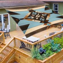 1 pieza Tela de sombrilla digital 2D con estampado, disponible en 5 estilos diferentes, con características como diseño de estampado impreso, a prueba de viento, desmontable, ligero, semioscurecedor, antipolvo - Multicolor - Ver 8