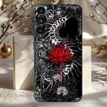 Ghoul Red Spider Lily Tokyo Phone Case For  A73,72,51,53,52,71,22,5G,Note,J7,8,9 Classic Versatile Black Soft Shell.Holiday Phone Accessories. Pink Phone Case 14 Cases Phone Cases 14 Cover De Silicone Phone Case Cover 17 Pro Max Y2k Phone Case Gifts For Women Phone Cases Anime Mobile Phone Case Funda Para Gifts For Men 16 Pro Max Case Cheap Case For 17 Pro Max - Z3 - Xem 5