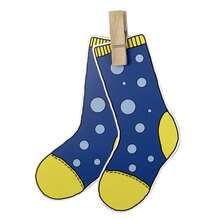 qixi 1 Set Kids Life Shape Matching Gloves & Socks Educational Puzzle Toys, Suitable For Elementary School And Kindergarten - Multicolor - View 4