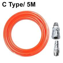 Tubo de manguera de bomba de compresor de aire neumático, 3/5/10M, con tipo C (ón), junta rápida, tubo de PE de 5x8mm CCRF - 10M de extensión - Ver 9