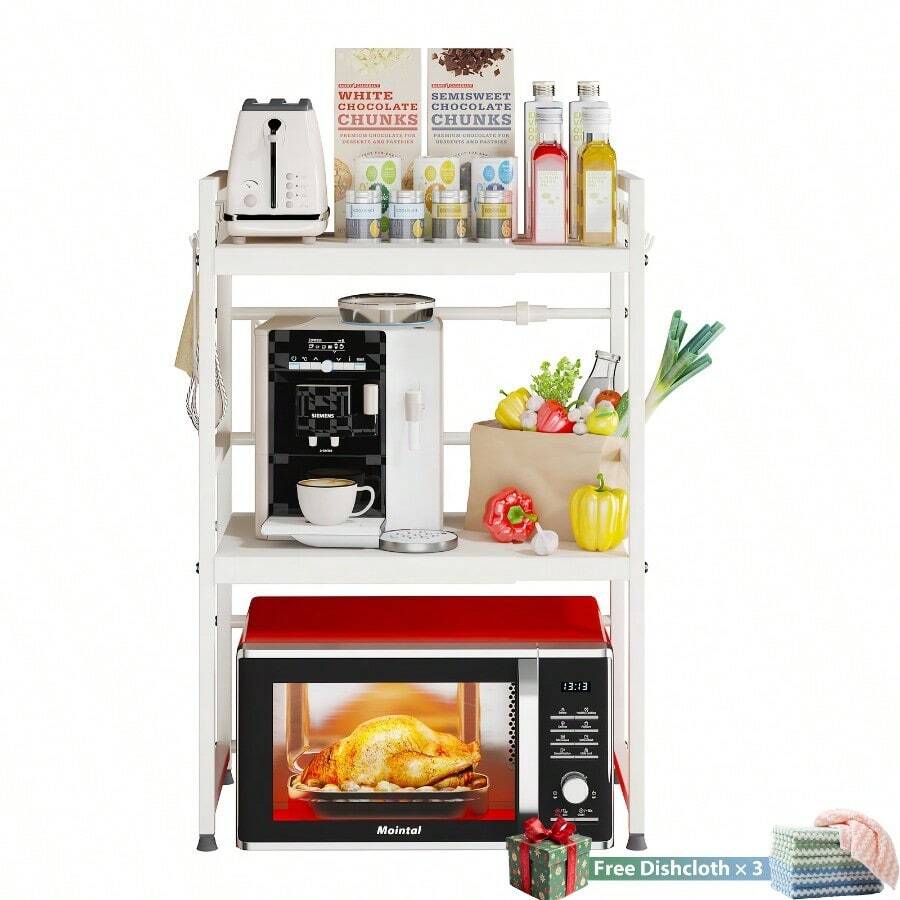 Baker's Racks - [أبيض] - مشاهدة 1