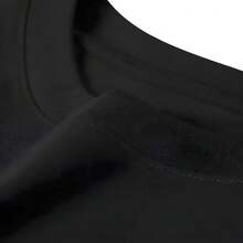 Local Stores, Men'S Shirts, Men'S Shirts, Men'S Clothing, Men'S Shirts, Essential Christmas Items, Christmas, Dresses, Christmas Decorations on Offer, Melancholic Man And Chair 189G Black And White T-Shirt, Minimalist Print Pattern, High-Quality Print, Round Neck, Basic Loose Fit, Men And Men, Breathable, Quick-Drying, Versatile, Machine Washable, Comfortable, Size S 2XL, Daily, Casual, Sports, Essential for The Day. - Negro - Ver 3