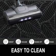 Waterproof Doormat Sturdy Natural Rubber Front Indoor Mat Non Slip Low Profile Indoor Outdoor Door Mats Stain And Fade Resistant Floor Mat Easy Clean Patio Entrance Mat 30''x17'' Black - 30x17 - 查看 5
