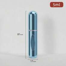 1PC Mini Refillable Perfume Bottle Atomizer Aluminum Spray Portable Portable Travel Liquid Container Cosmetics Dispenser Tool - 1 cái 5ml-14 - Xem 2