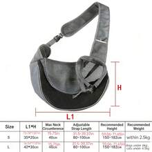 Breathable Dog Carrier Backpack, Portable Travel Pet Shoulder Bag Suitable For Small To Medium Pets, Also Can Be Used For Cats - Multicolor - View 3