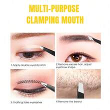 Fadvan Tweezers Set 4piece Professional Stainless Steel Tweezers Precision Tweezers For Eyelash Extension Eyebrows Facial Blackhead - Multicolor - View 9