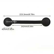 1个壁挂式帽子架 - 便携式免提帽子收纳架，适合旅行，有咖啡色和黑色可选，简约时尚设计，可用作钱包和手提包配件、帽子挂钩、旅行配件、现代配件，表面光滑，多功能配件，旅行爱好者的必备品 - 彩色 - 查看 2