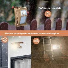 TendenciaLámpara Solar Con Clip Luz Led Sensor Para Exterior AcamparCalidad premium - 1 - Ver 7