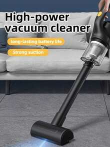 XC-106 Aspiradora Inalámbrica de Mano con Diseño Tornado, Multifuncional para Hogar, Coche y Oficina, Carga USB, Estilo Elegante, Herramienta de Limpieza de Alta Eficiencia - Multicolor - Ver 3