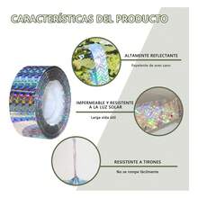 Tendencia200m-cinta De Espanto Repelente De Pájaros,ahuyenta PalomasCalidad premium - 1 - Ver 5