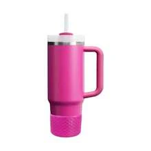Bottle Boot Protector 40/30/20 Oz Tumbler IceFlow 30/20oz, Chameleon Gradient Silicone Tumbler Boot Anti - Slip Cup Sleeve, Accessories - Fuchsia Pink - 查看 3