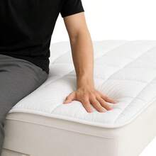 2026-Matrimoniale Traspirante Trapuntato Anallergico con Elastici, Coprimaterasso, Federa, Protezione, Casa, Biancheria da letto, Coprimaterasso anallergico traspirante, Copertura trapuntata con angoli elasticizzati. - Predefinito - Visualizzare 2