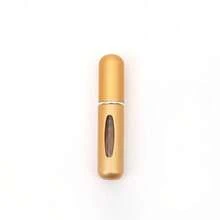 5ml Perfume Atomizer Portable Liquid Container For Cosmetics Traveling Mini Aluminum Spray Alcochol Empty Refillable Bottle - 5毫升霧面金 - 查看 1