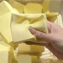 Soft Milk Brick Slow Rebound Sticky Hand Simulation Toy, Realistic Yellow Butter Cake, Emitting The Aroma Of High-End Pastries, Soft Texture, Very Fun To Play With - Multicolor - View 2