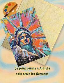 TendenciaCuadro Para Pintar Por Números Estatua De La Libertad Pastel MulticolorCalidad premium - 1 - Ver 6