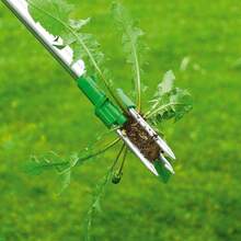 Puller Weeder Pull Claw Garden Lawn Root Killer Remover Tools - Silver + Green - View 6