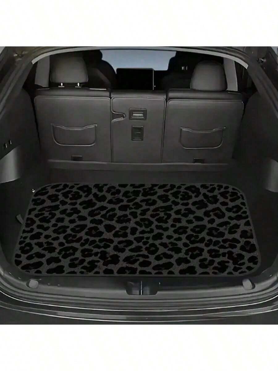 1pc Crystal Velvet Luggage Pad, Printed Anti-Slip Anti-Dust, Universal Fit - Multicolor - View 1