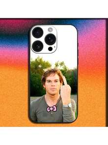 Movie D- Morgan Phone Case Compatible With 16,15,14,13,12,11,Pro,XS,Max,XR,Plus,SE,Mini Soft Black Cover, Cover Compatible With  17 Pro Case,  17 Pro Max Case,  17 Case,  16 Pro Case - Z1 - 查看 8