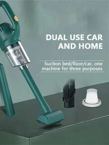 XC-106 Aspiradora Inalámbrica de Mano con Diseño Tornado, Multifuncional para Hogar, Coche y Oficina, Carga USB, Estilo Elegante, Herramienta de Limpieza de Alta Eficiencia - Multicolor - Ver 2