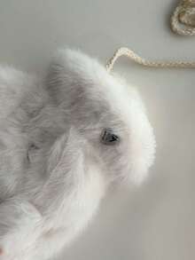 Luxury Plush Faux Fur Tiger Print Mittens For Women, Warm Winter Gloves, Windproof, Cute Furry Versatile Gloves - Multicolor - View 8