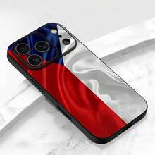 Coque de téléphone avec le drapeau de la République tchèque, Prague, compatible avec iPhone 17, 16, 15, 14, 13, 12, 11, Pro, Max, Plus, E, Air, Mini, protection noire, compatible avec les modèles 17, 17 Pro, 17 Pro Max - z3 - Voir 10