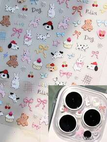 1片装 INS创意DIY镜头保护膜钢化玻璃贴膜，适用于 11 Pro Max/12 Pro Max/13 Pro Max/14 Pro Max/15 Pro Max/16 Pro Max/17 Pro Max，日常防护、办公、家用手机摄像头保护膜，防水防震防摔防刮花 - 彩色 - 查看 16